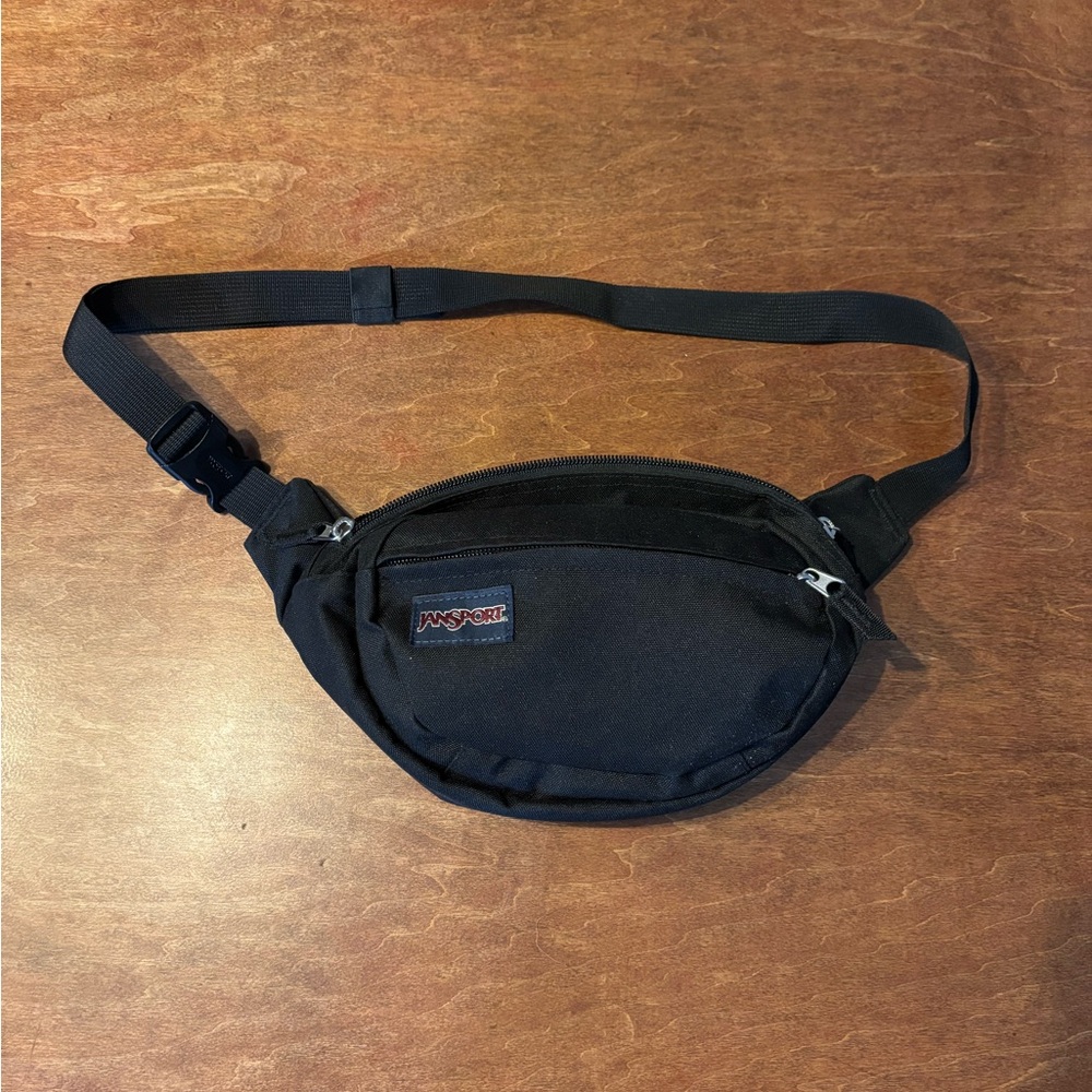 JanSport Classic Black Belt Bag
